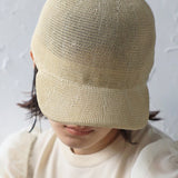日焼け止めストローベースボールキャップ 3色入 - liwisi