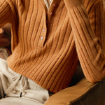 Casual Commuter Double-Layer Double-Breasted Lapel Sweater - liwisi