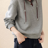 Casual Sports Hooded Pullover Sweatshirt