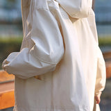 Casual Sports Zip-Up Hooded Jacket
