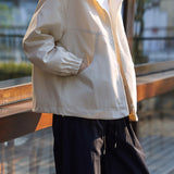 Casual Sports Zip-Up Hooded Jacket