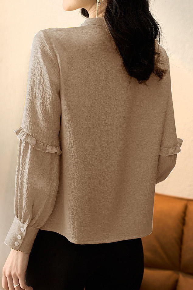 French elegant textured shirt - liwisi