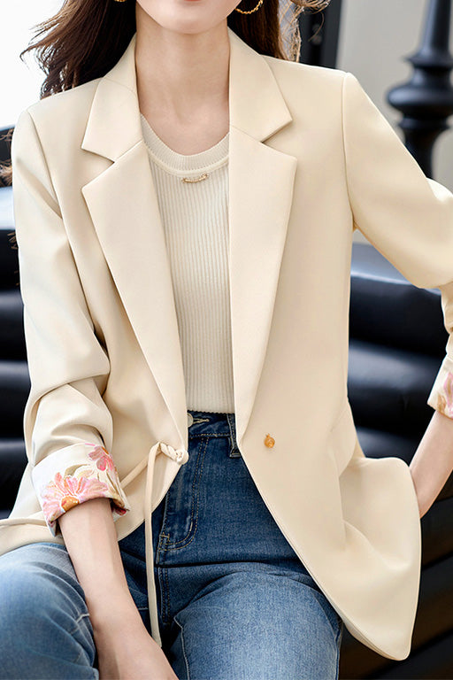 Elegant Office Neo-Chinese Style Blazer - liwisi
