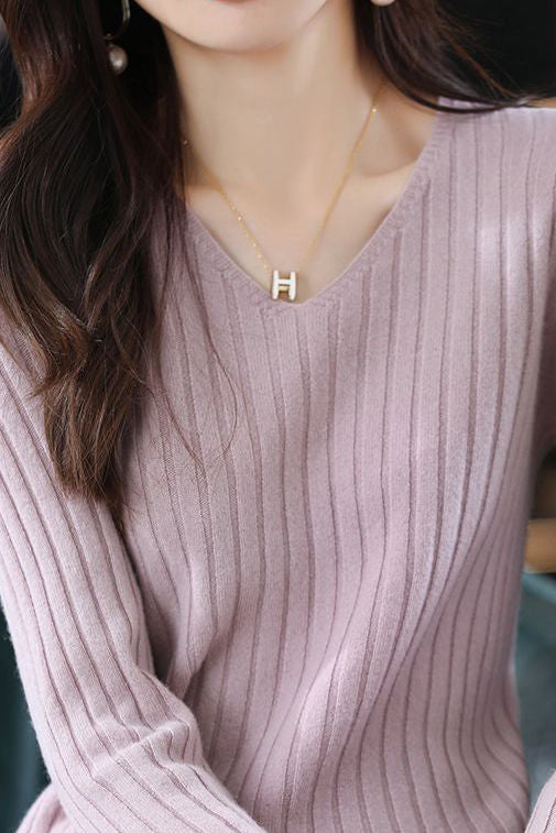 Long Sleeve Knitted Base Layer Top - liwisi