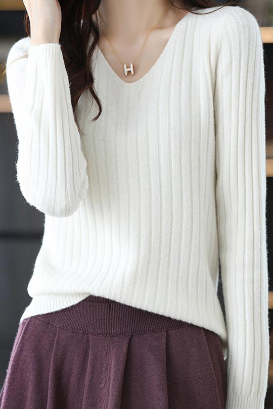 Long Sleeve Knitted Base Layer Top - liwisi