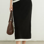 Comfortable wool knitted set - liwisi