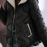 Casual Warm Lightweight Hooded Cotton Jacket