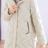 Casual Warm Lightweight Hooded Cotton Jacket