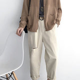 V-Neck Rib Knit Cardigan with Contrast - 5 Colors Available - liwisi