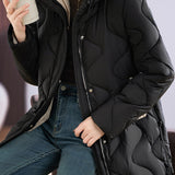 Casual Warm Lightweight Hooded Cotton Jacket