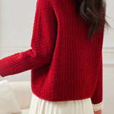 Elegant Ruffled Collar Pearl Decor Jacket - 3 Colors Available - liwisi