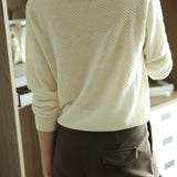 Casual Skipper Collar Button Decor Knit - 2 Colors Available - liwisi