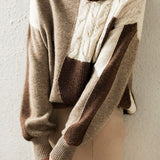 Round Neck Knit - 2 Colors Available - liwisi