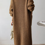 Casual Heavyweight Long Knit Jacket - liwisi