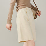 シンプルタックインショートパンツ 2色入 - liwisi