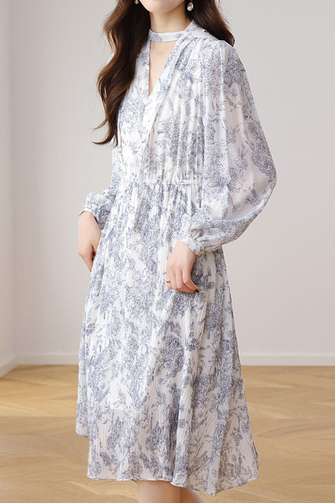 Floral Vintage French Dress - liwisi