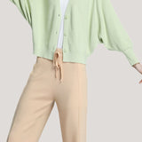 Casual Batwing Sleeve Knitted Cardigan