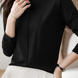Simple and Versatile Casual Base Shirt - liwisi
