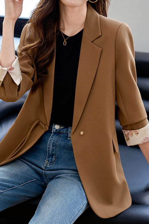 Elegant Office Neo-Chinese Style Blazer - liwisi