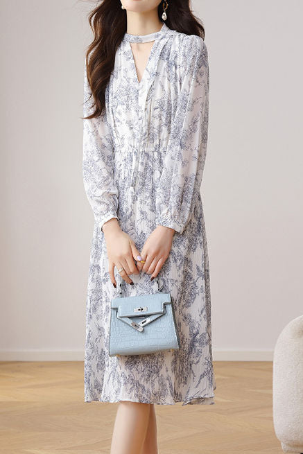 Floral Vintage French Dress - liwisi