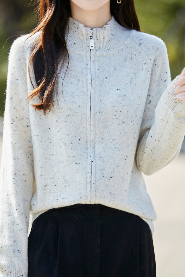 Loose, casual, soft and thick knitted top - liwisi
