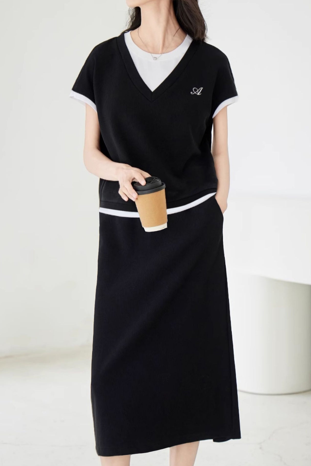 Casual Fashion Skirt Set - liwisi