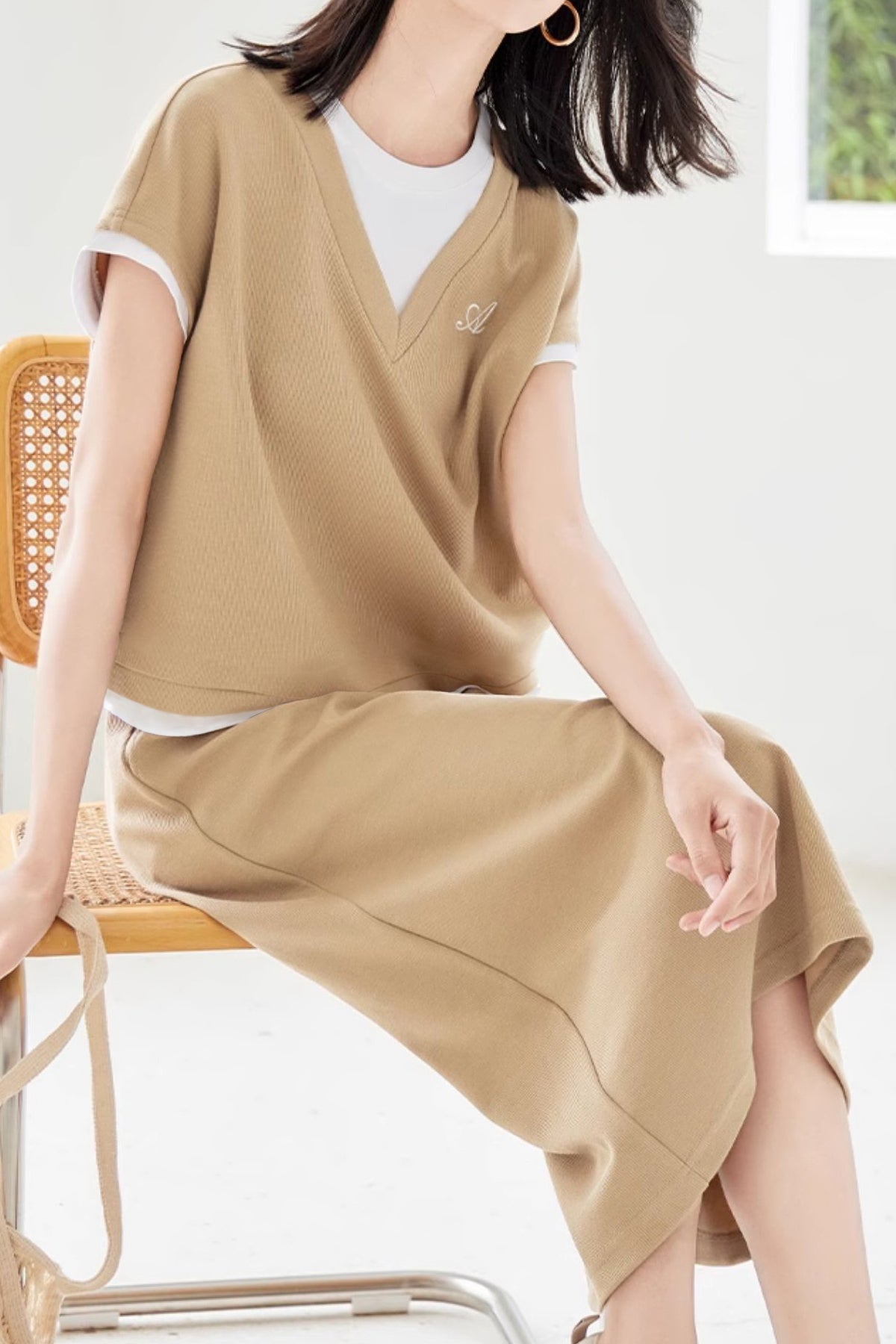 Casual Fashion Skirt Set - liwisi