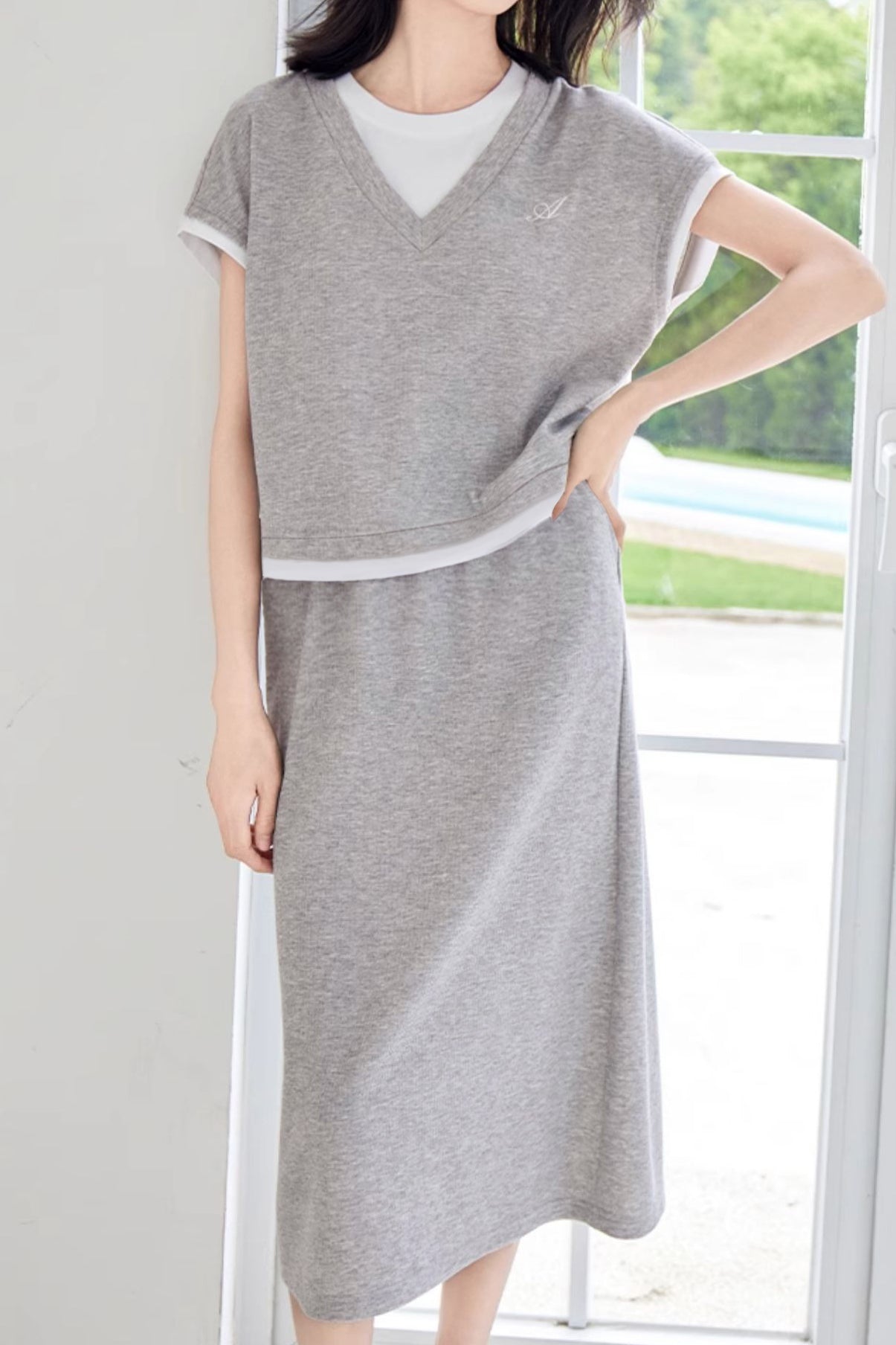 Casual Fashion Skirt Set - liwisi