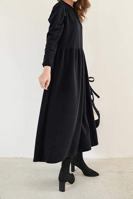 Round Neck Simple Long Maxi Flare Dress - 5 Colors Available - liwisi