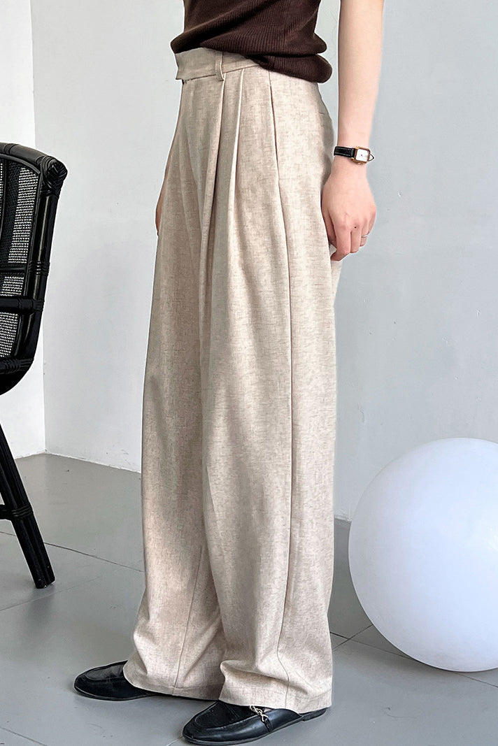 Maxi Tuck-In Wide Pants - 3 Colors Available - liwisi
