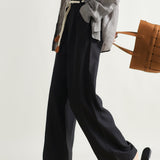 Woven Belt Casual Maxi Pants - 3 Colors Available - liwisi
