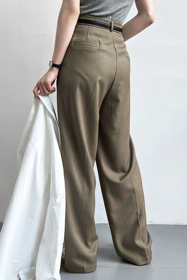 Maxi Tuck-In Wide Pants - 3 Colors Available - liwisi