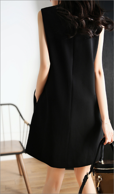 Elegant Sleeveless Dress - liwisi