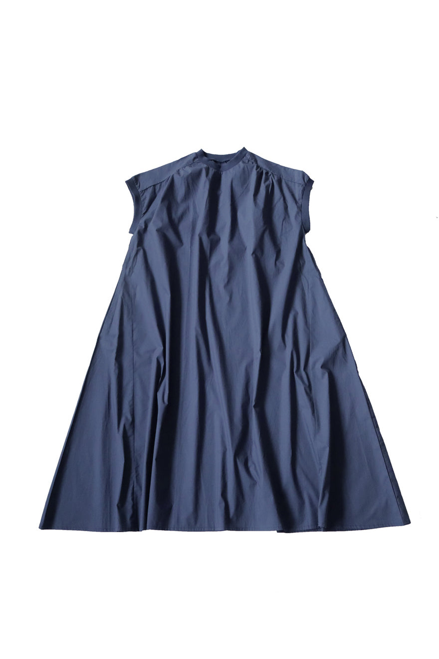 Round Neck Rib Hem Maxi Flare Dress - 3 Colors Available - liwisi