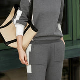 Casual Versatile Knitted 2-Piece Set