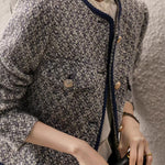 Fashionable Elegant Boucle Coat - liwisi