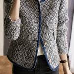 Fashionable Elegant Boucle Coat - liwisi