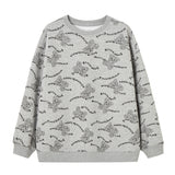 Cute Bear Letter Print Sweatshirt - liwisi