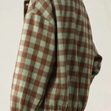 Vintage Plaid Jacket - liwisi