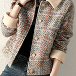 Elegant Lapel Short Wool Coat - liwisi