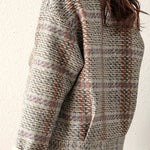 Elegant Lapel Short Wool Coat - liwisi