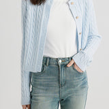 Cable Knit Cardigan - liwisi