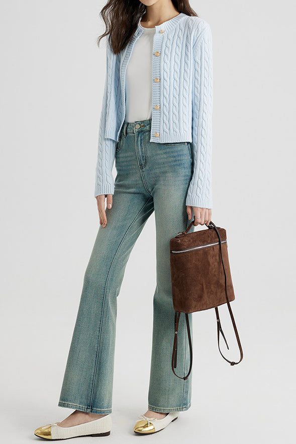 Cable Knit Cardigan - liwisi