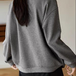 Slit Loose Fit Casual Hoodie - liwisi