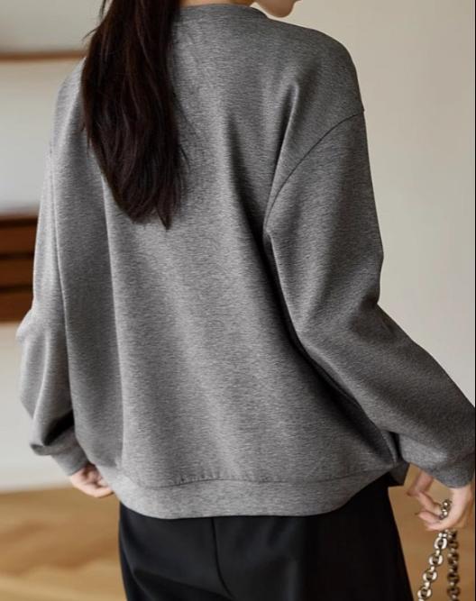 Slit Loose Fit Casual Hoodie - liwisi