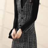 Elegant Suspender Dress - liwisi
