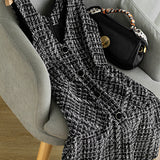 Elegant Suspender Dress - liwisi