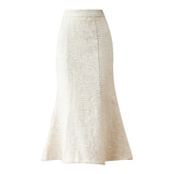 Elegant Fitted Sequin Mermaid Dress in Chic Style - liwisi