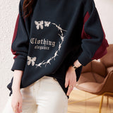 French Chic Semi-Turtleneck Fleece Sweatshirt - liwisi