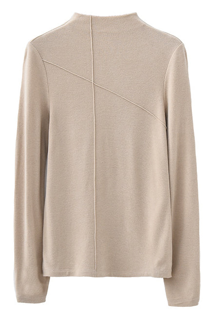Half turtleneck warm top - liwisi